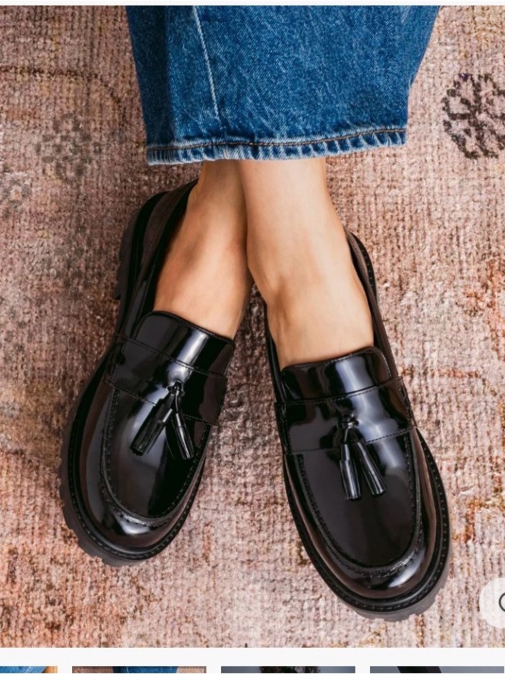G.H. Bass Co. Black Tassle Loafer - Picture 3 of 10
